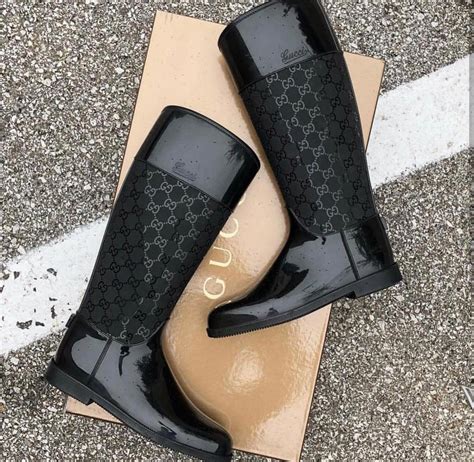 female gucci rain boots|Gucci ankle boots for women.